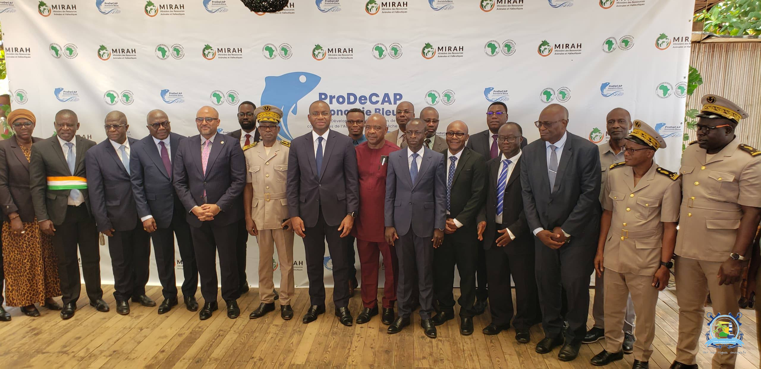 Economie bleue : San Pedro, capitale du développement durable, accueille le lancement du ProDeCAP.